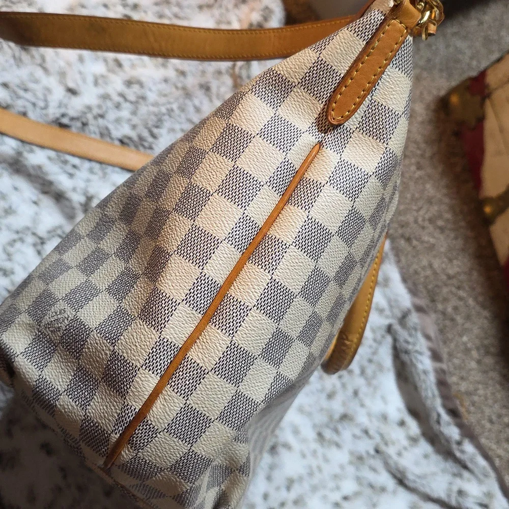 Louis Vuitton Damier Azur Riviera Handbag 2 Way - Picture 5 of 17